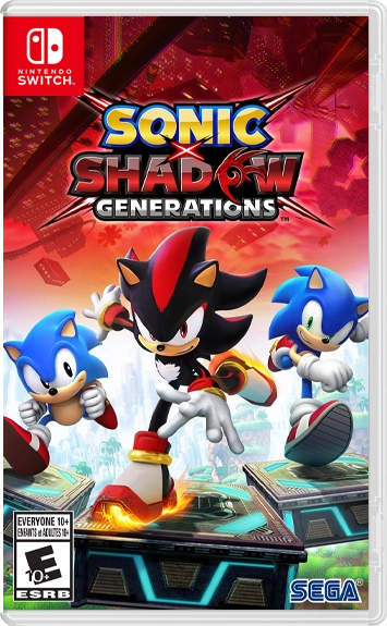 SONIC X SHADOW GENERATIONS NSP, XCI ROM