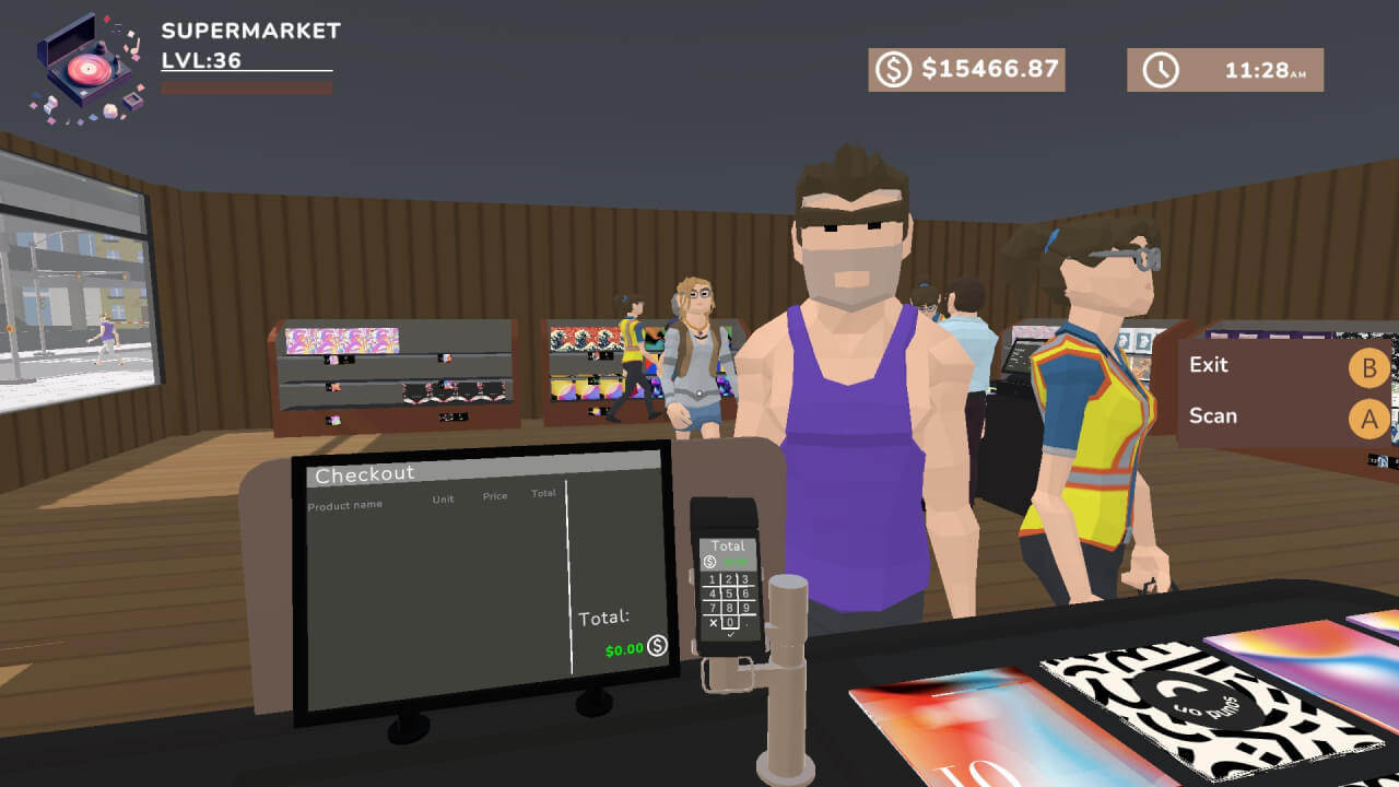 All-Star Supermarket Simulator: Vinyl Vibes Nintendo Switch NSP Free Download