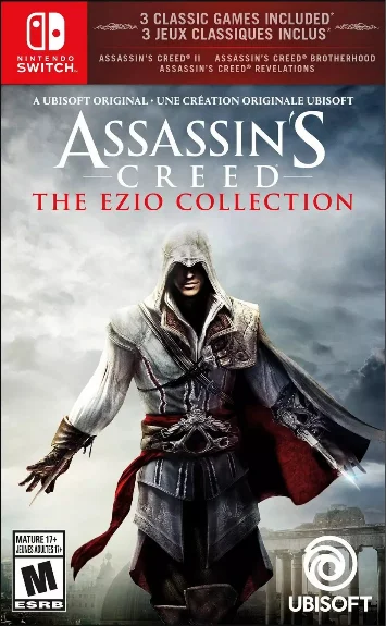 Assassin’s Creed: The Ezio Collection NSP Switch ROM-HelloRoms.com-Assassins-Creed-ezio-collection-switch-nspxci-rom-featured-image